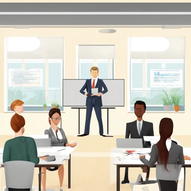 Professional development training session